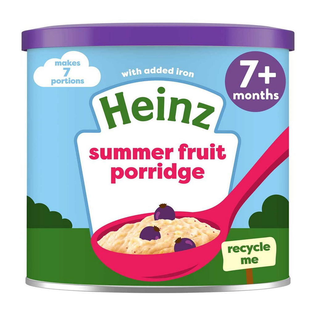 Heinz Summer Fruit Porridge Baby Food 7+ Months 220g