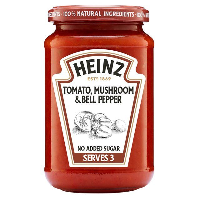 Heinz Tomato Mushroom & Pepper Pasta Sauce   350g