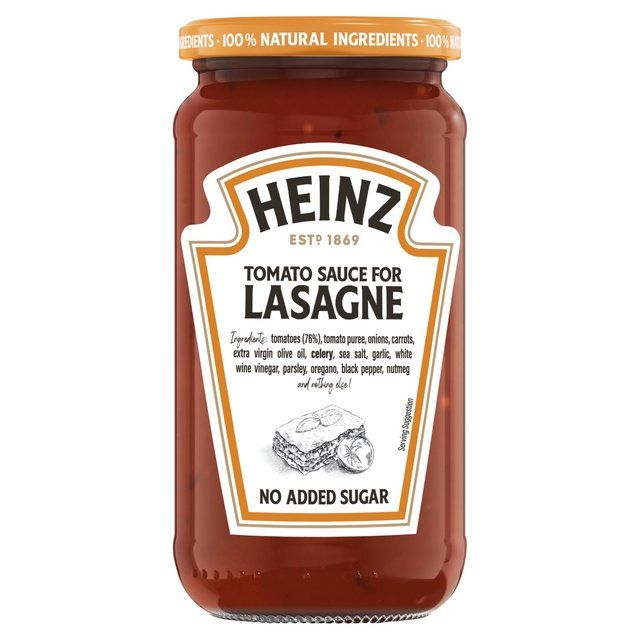 Heinz Tomato Sauce for Lasagne    490g