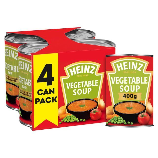 Heinz Vegetable Soup   4 x 400g