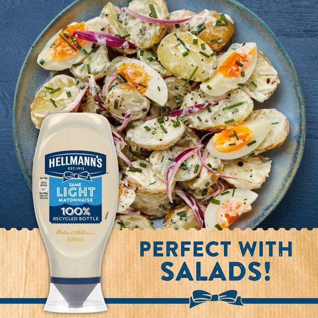 Hellmann's Light Squeezy Mayonnaise