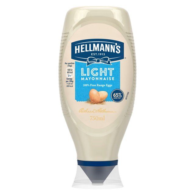 Hellmann's Light Squeezy Mayonnaise    750ml