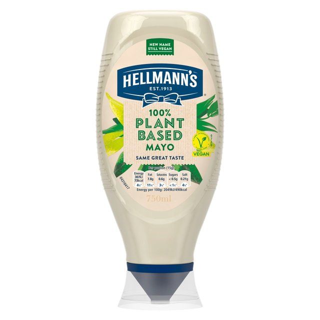 Hellmann's Plant Based Mayonnaise   750ml