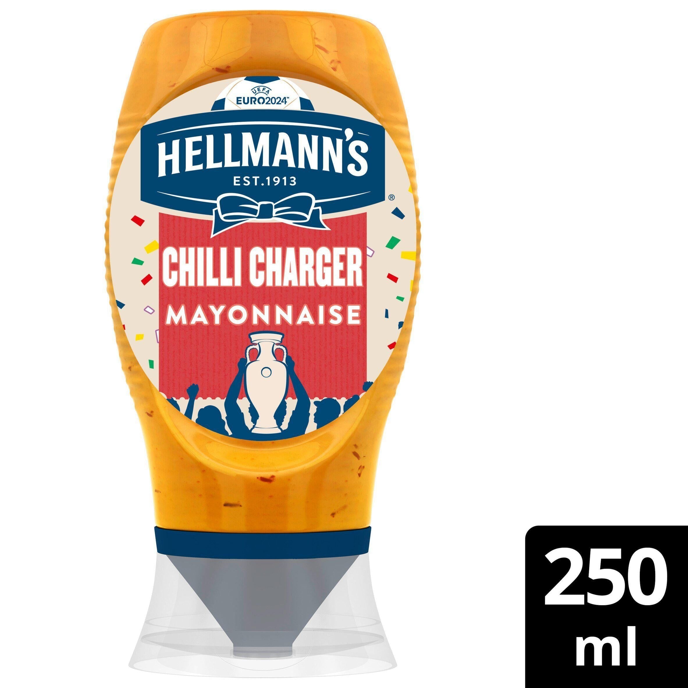 Hellmann's Squeezy Mayonnaise Chilli Charger 250ml