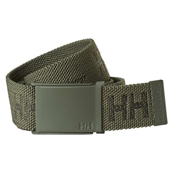 Helly Hansen HH Logo Webbing Belt Dark Green, One Size