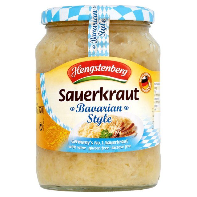 Hengstenberg Bavarian Style Sauerkraut Chucrut   680g