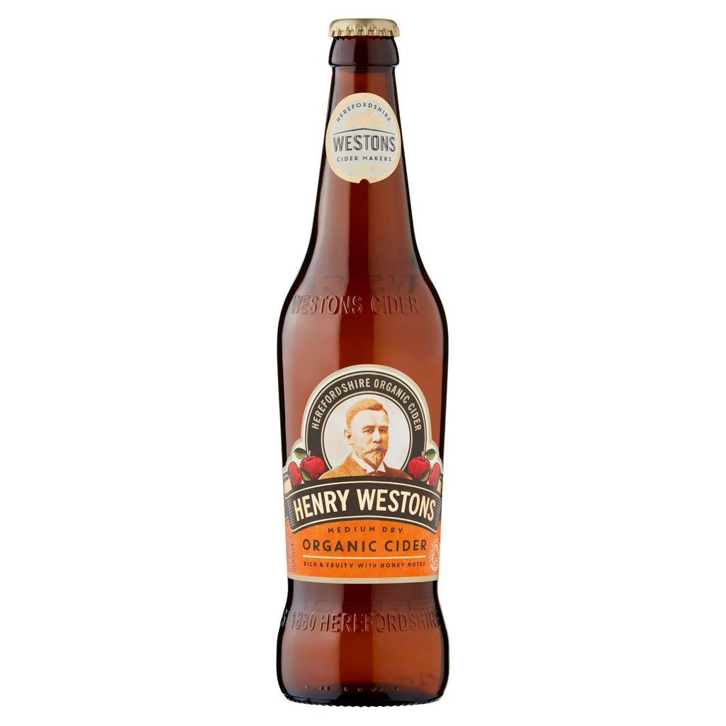 Henry Westons Organic Cider 500ml