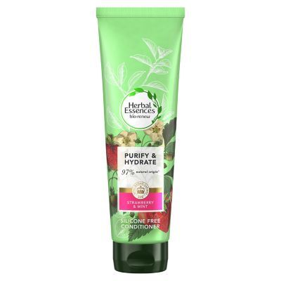 Herbal Essences Strawberry &amp;amp; Mint Purify &amp;amp; Hydrate Vegan Hair Conditioner 275ml