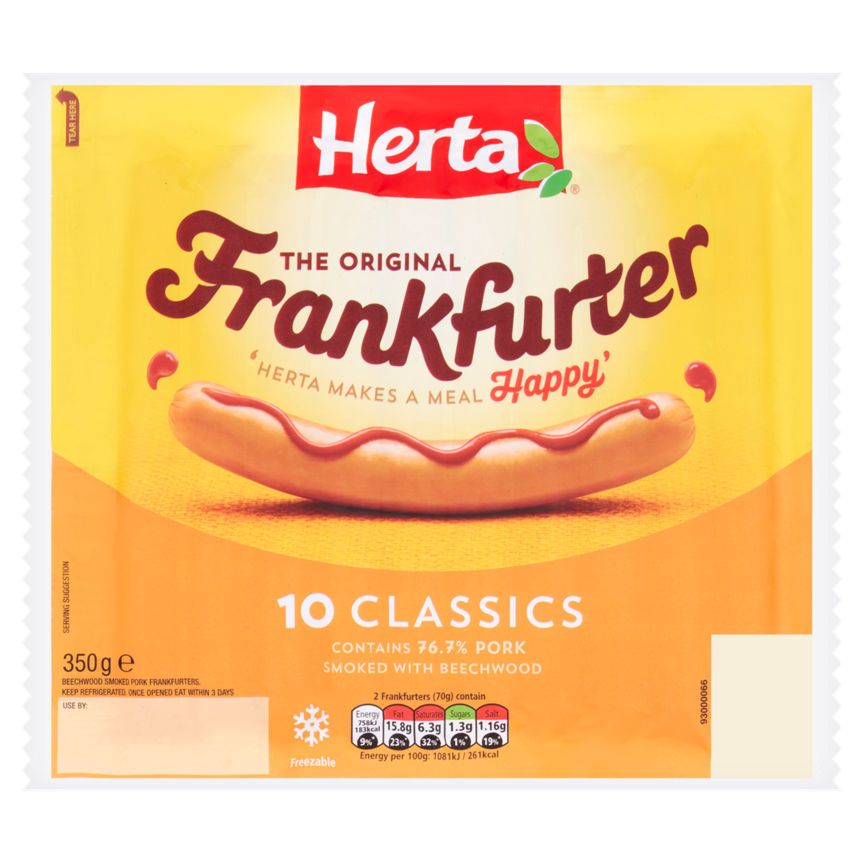 Herta Frankfurters Hot Dogs