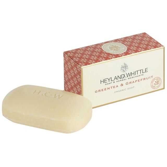 Heyland &amp;amp; Whittle Organic Soap Bar Green Tea &amp;amp; Grapefruit   150g