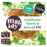 Higgidy Cauliflower Cheese &amp;amp; Broccoli Pie with Cheddar, Red Leicester &amp;amp; Emmental