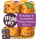 Higgidy Cheddar &amp;amp; Onion Chutney Veggie Rolls   160g