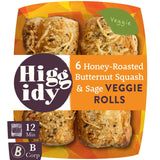 Higgidy Honey-Roasted Butternut Squash &amp;amp; Sage Veggie Rolls 160g