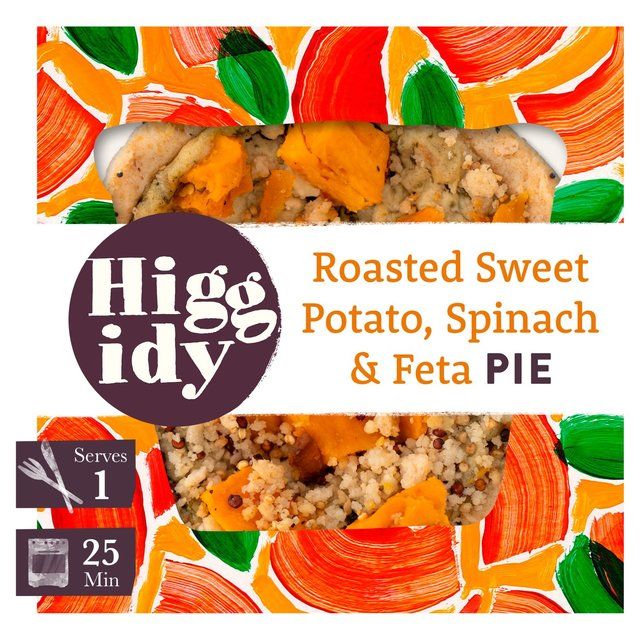 Higgidy Roasted Sweet Potato &amp;amp; Feta Pie    270g