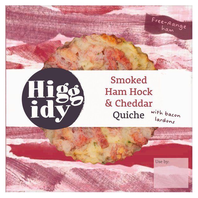 Higgidy Smoked Ham Hock &amp;amp; Cheddar Quiche   155g