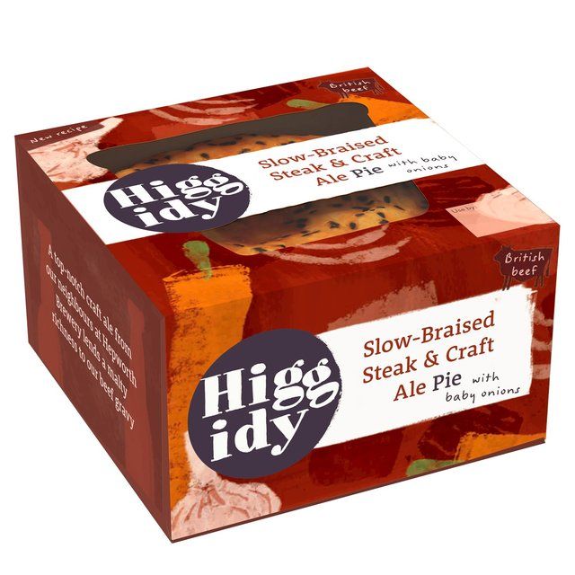 Higgidy Steak and Ale Pie   250g