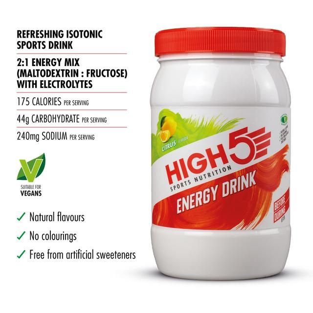 HIGH5 Energy Drink Powder Citrus 1kg   1kg