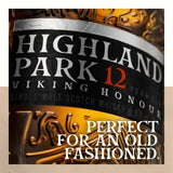 Highland Park 12 Year Old Single Malt Scotch Whisky   70cl