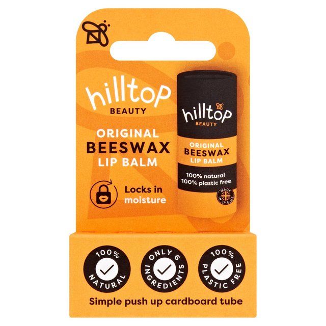 Hilltop Original Beeswax Lip Balm   6g