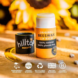 Hilltop Original Beeswax Lip Balm   6g