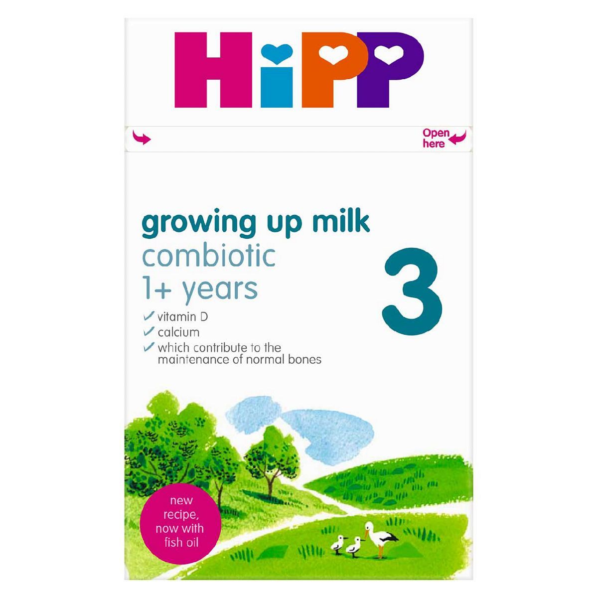 HiPP 3 Growing Up Baby Milk Powder from 1 Year Onwards 600g