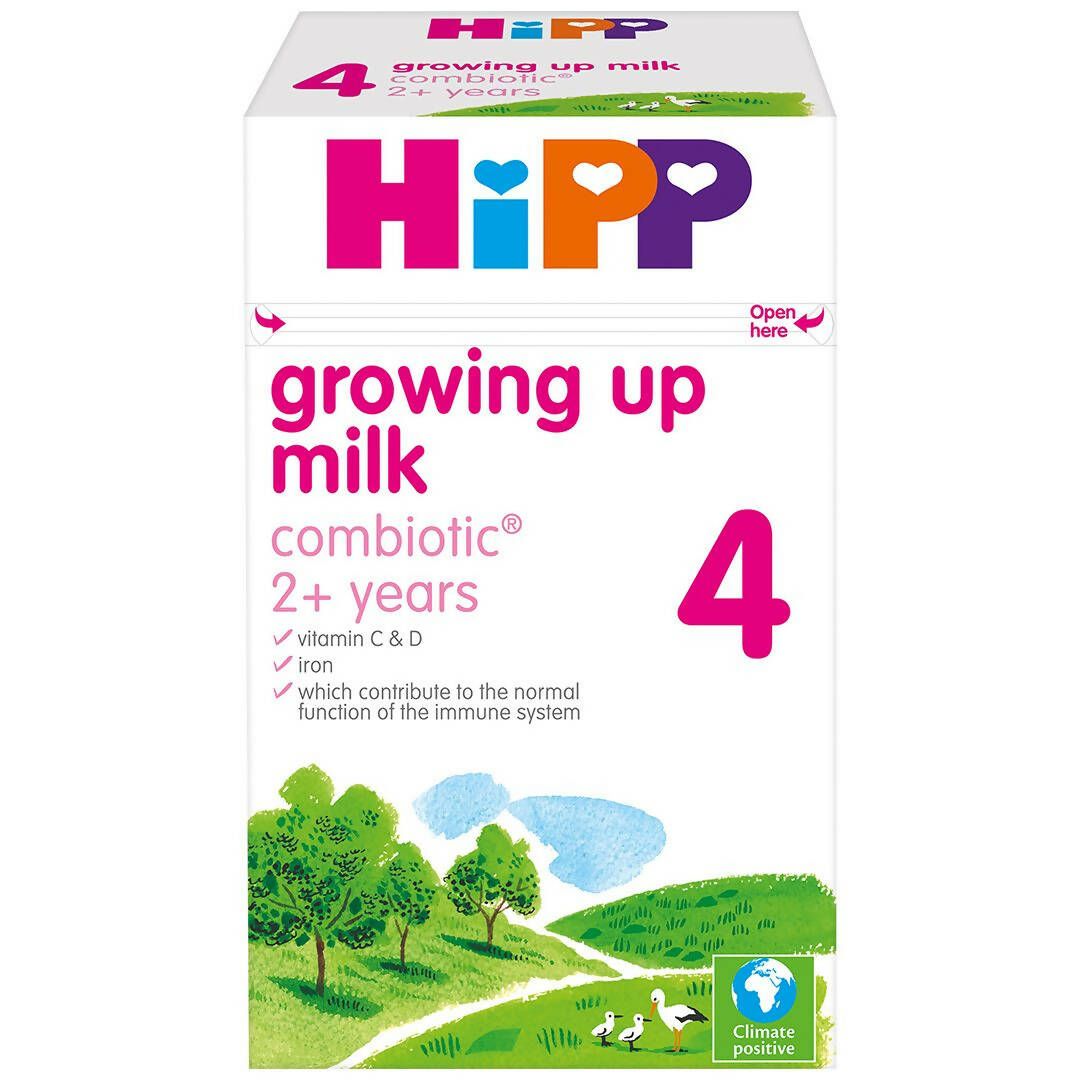 HiPP 4 Growing up Baby Milk Powder from 2 years onwards (4 x 600g)