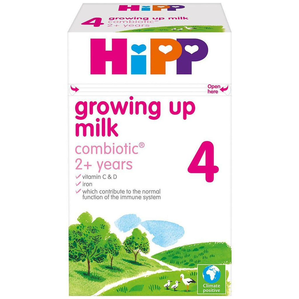 HiPP 4 Growing up Baby Milk Powder from 2 years onwards (4 x 600g)