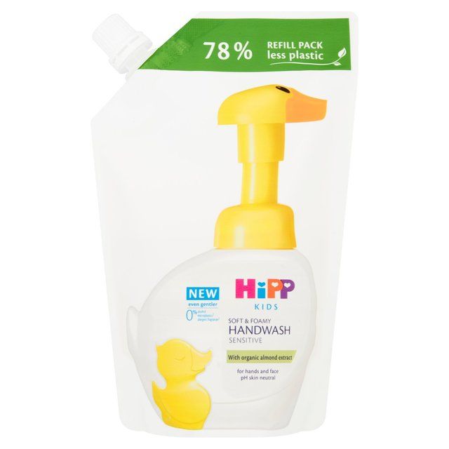 HiPP Kids soft & foamy handwash duck refill for sensitive skin    250ml