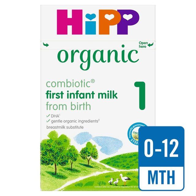 HiPP Organic 1 First Infant Baby Milk Powder Formula From Birth    800g