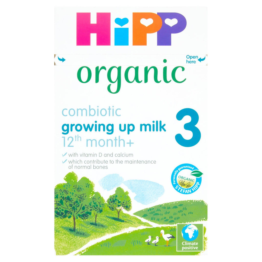 HiPP Organic 3 Growing Up Baby Milk Powder Formula From 12 Months 600g