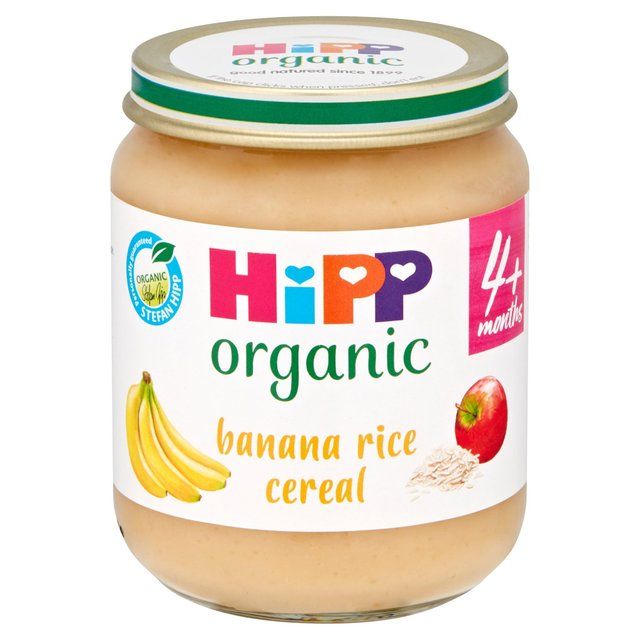 HiPP Organic Banana Rice Cereals Baby food 4+ months   125g