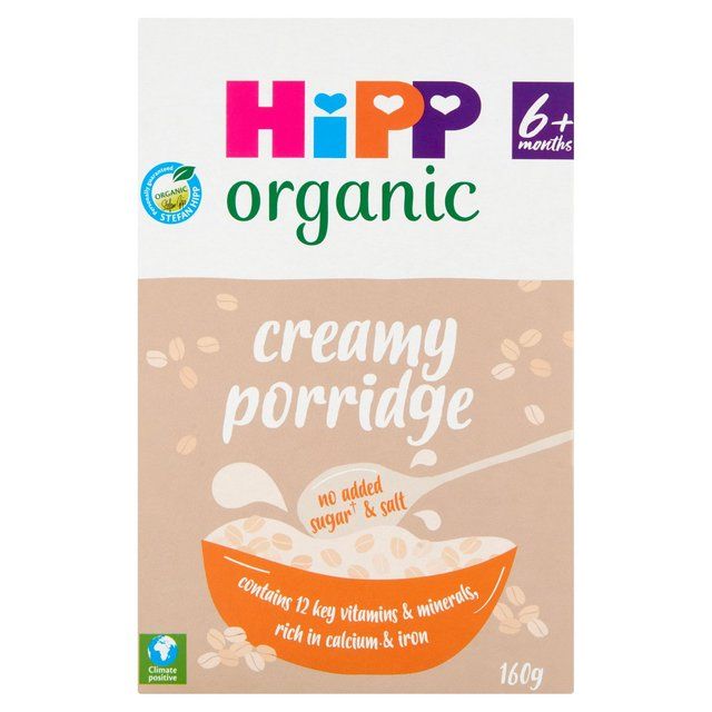 HiPP Organic Creamy Porridge Baby Cereal 6+ Months    160g