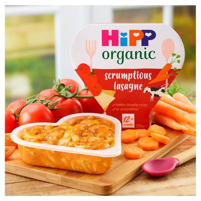HiPP Organic Scrumptious Lasagne Toddler Tray Meal 1-3 Years    230g