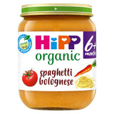 HiPP Organic Spaghetti Bolognese Baby Food Jar 6+ Months 125g