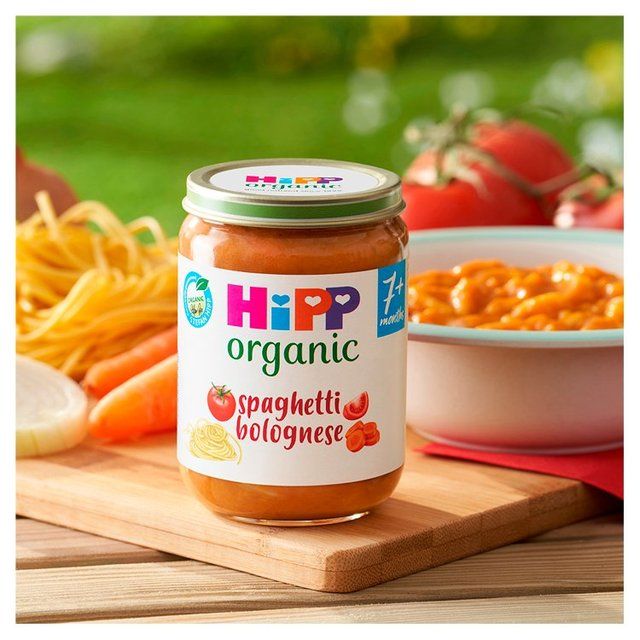 HiPP Organic Spaghetti Bolognese Baby Food Jar 7+ Months    190g