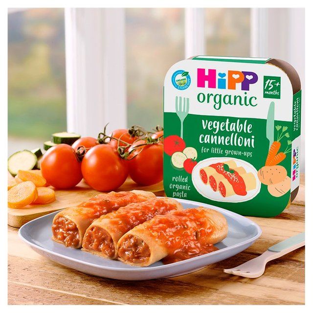 HiPP Organic Vegetable Cannelloni for little grown ups Tray Meal 15m+    250g