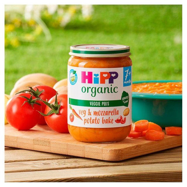 HiPP Organic Vegetable &amp;amp; Mozzarella Potato Bake Baby Food 7+ months   190g