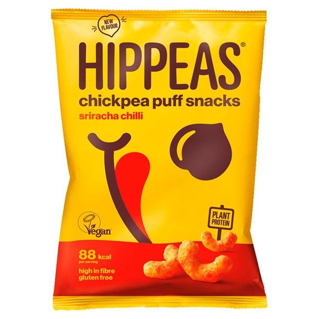 Hippeas Chickpea Puffs - Sriracha Chilli   22g