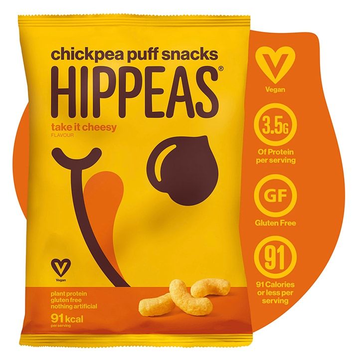 Hippeas Sweet &amp;amp; Smokin' Chickpea Puff Snacks 22g