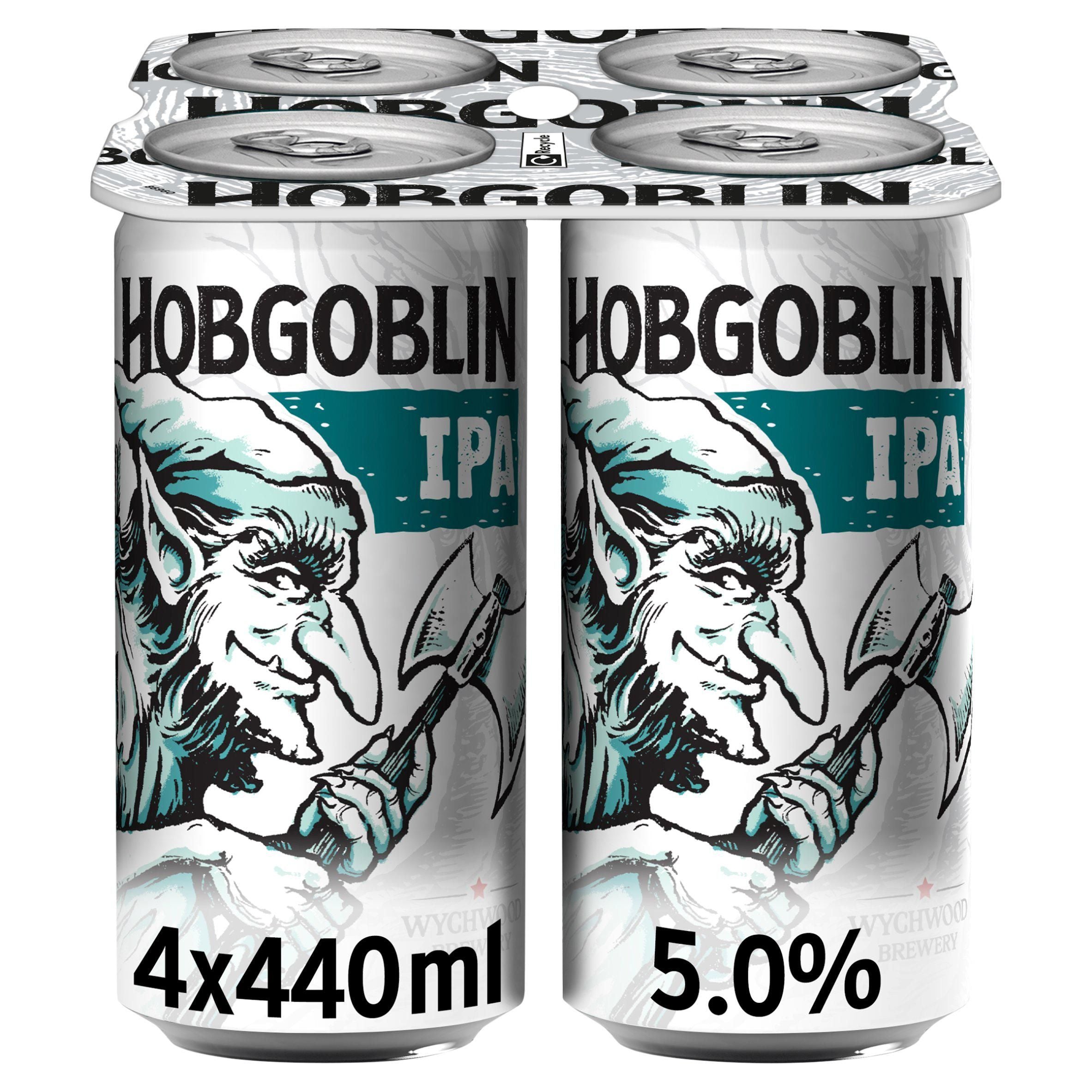 Hobgoblin IPA Beer Cans 4x440ml