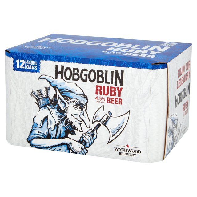 Hobgoblin Ruby Ale Beer Cans