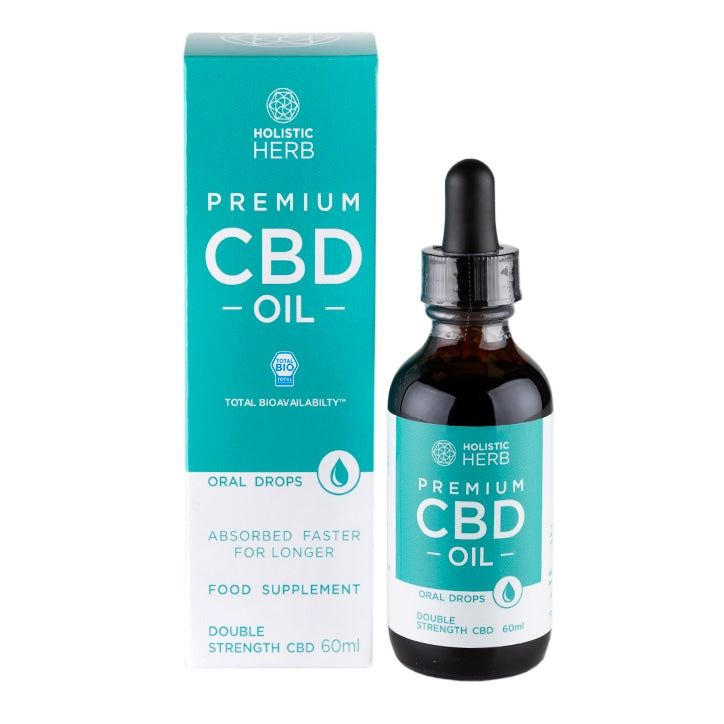 Holistic Herb Premium CBD Oil Double Strength 60ml