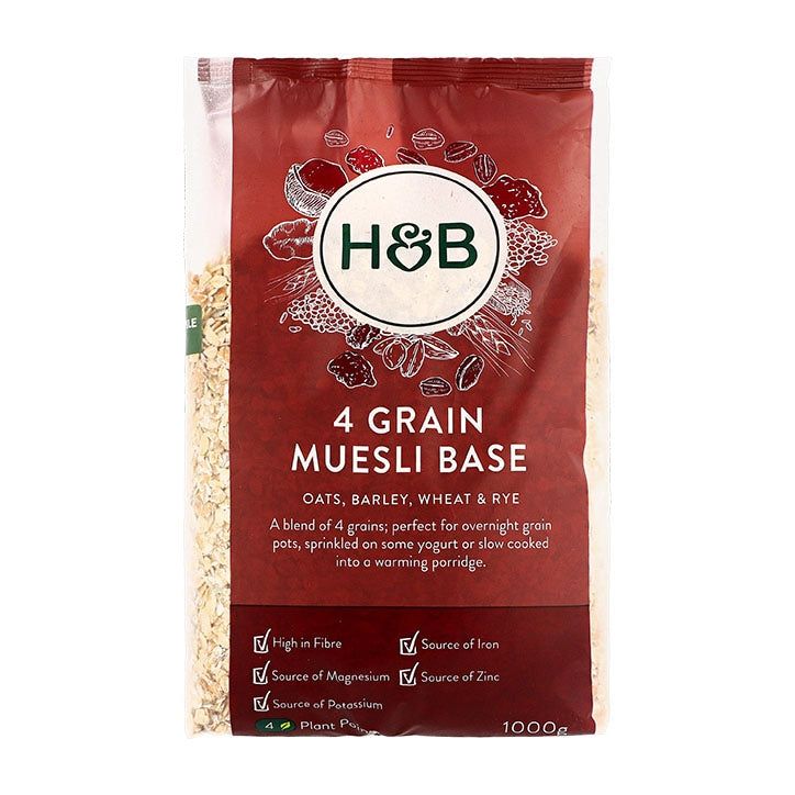 Holland &amp;amp; Barrett 4 Grain Muesli Base 1kg