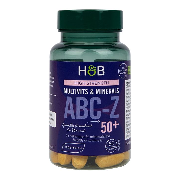 Holland &amp;amp; Barrett ABC to Z 50+ Multivitamins 60 Tablets