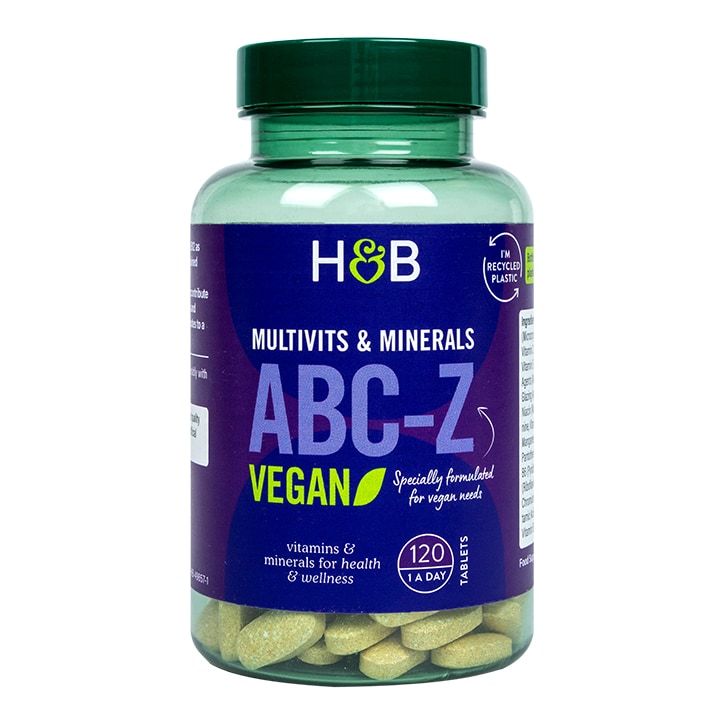 Holland &amp;amp; Barrett ABC to Z Vegan Multivitamins 120 Tablets