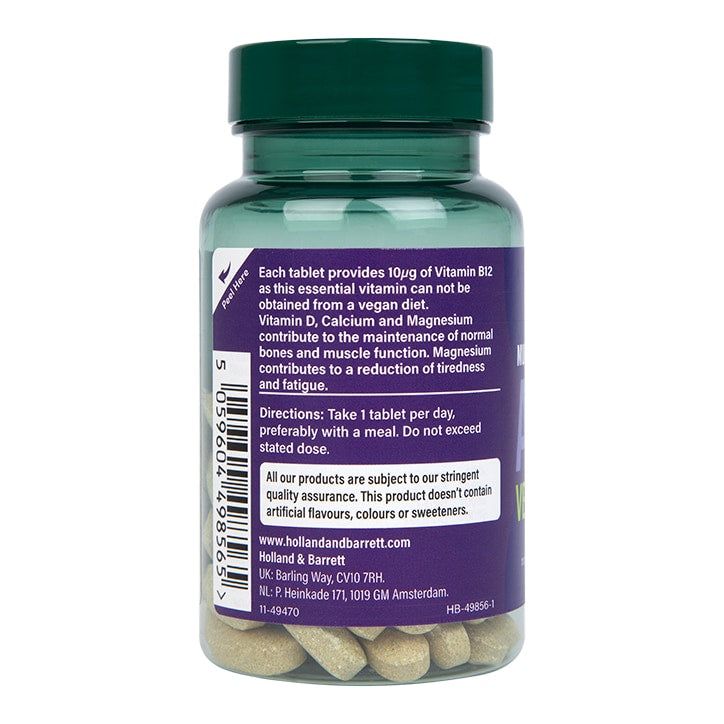 Holland &amp;amp; Barrett ABC to Z Vegan Multivitamins 60 Tablets