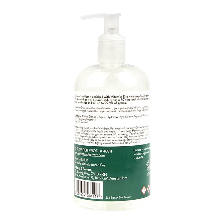 Holland &amp;amp; Barrett Antibacterial Hand Sanitiser 500ml