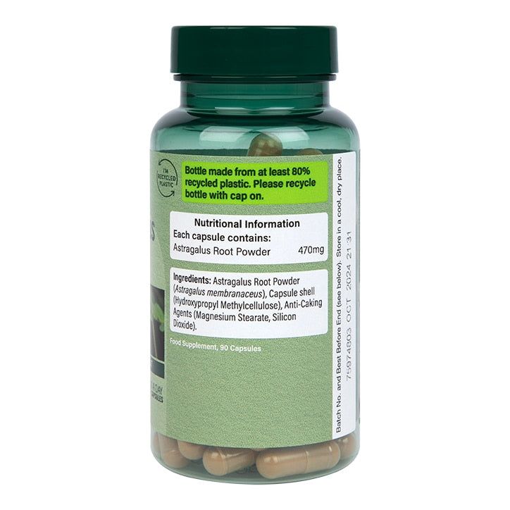 Holland &amp;amp; Barrett Astragalus 470mg 90 Capsules