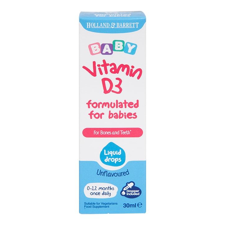 Holland & Barrett Baby Vitamin D3 Drops 30ml