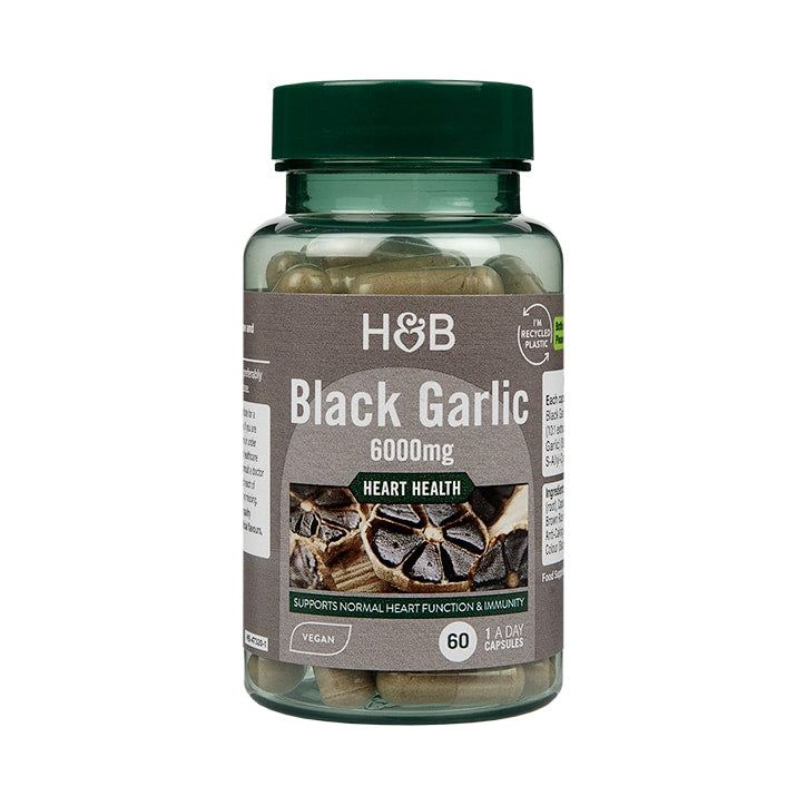 Holland &amp;amp; Barrett Black Garlic 6000mg 60 Capsules